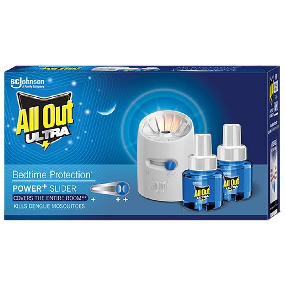 All Out Ultra Mosquito Repellant Starter + 2 Refills pack