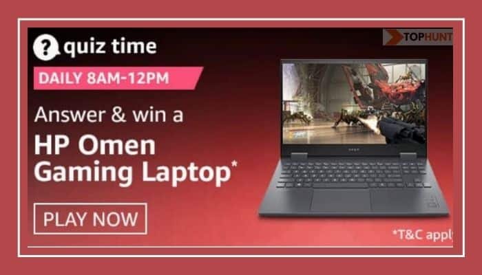 Amazon Quiz Answers Today 16th Feb