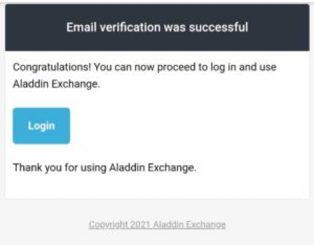 Aladdin25 – Get ₹100 TNC Tokens In Bank -No KYC | Like Real Research