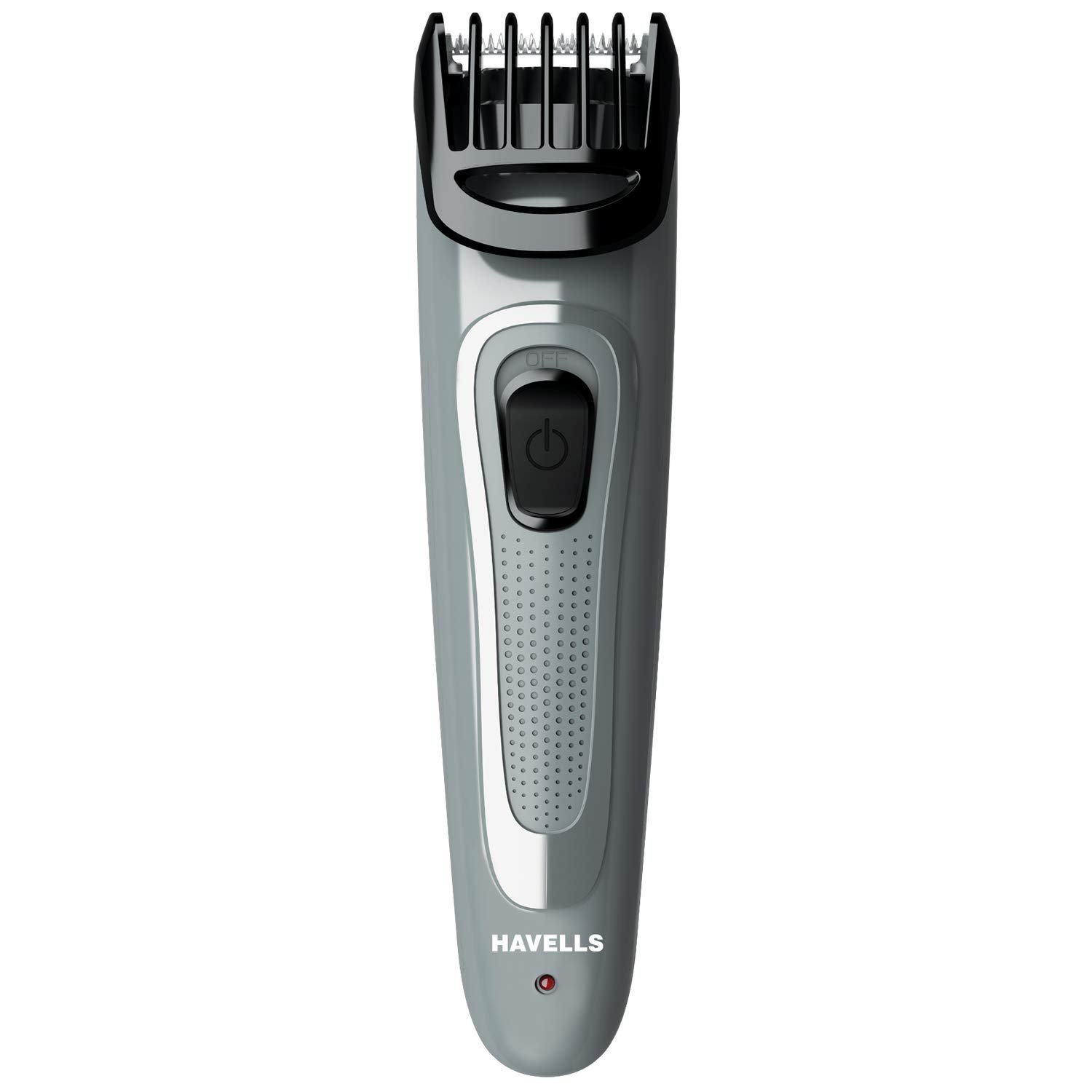 Havells BT5100C Micro USB rechargeable Beard & Moustache Trimmer with hypoallergenic stainless steel blades allows Zero Trim with .5 mm precision