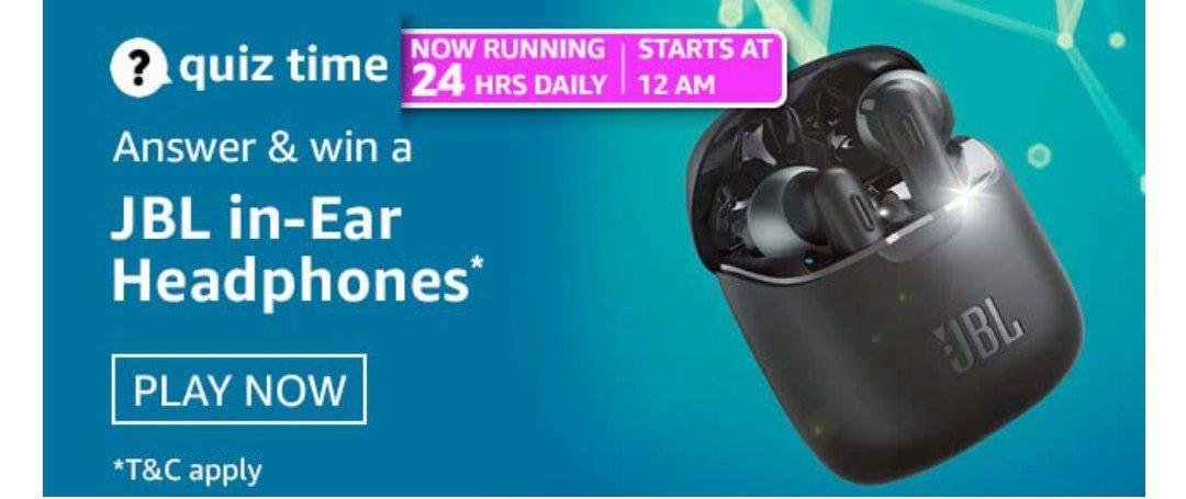 Amazon Quiz Answers Today 2nd March 2021