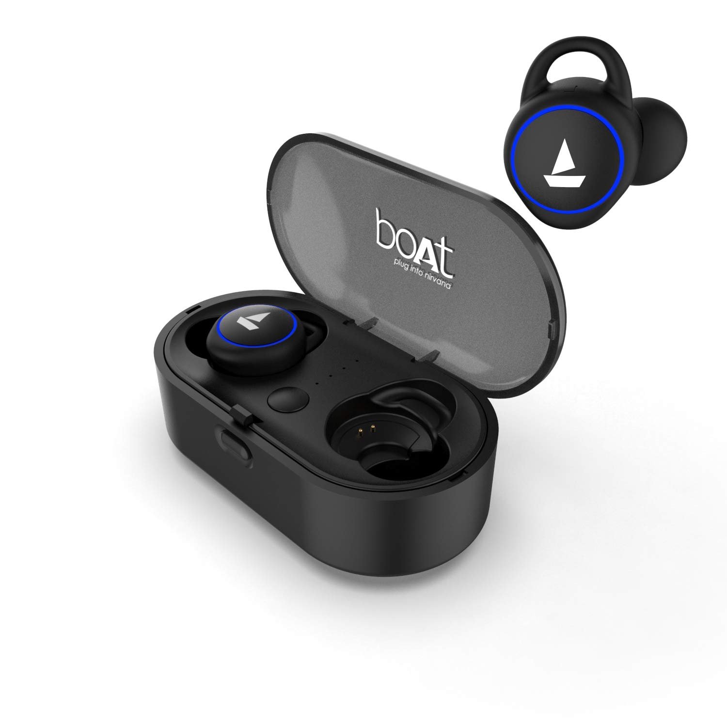 boAt Airdopes 311v2 Bluetooth Truly Wireless Earbuds with Mic(Active Black)